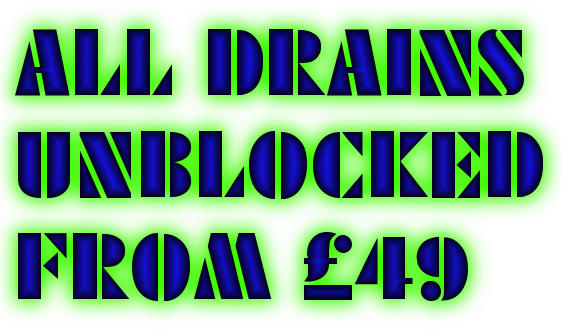 Blocked drains, drain pipe cleaning